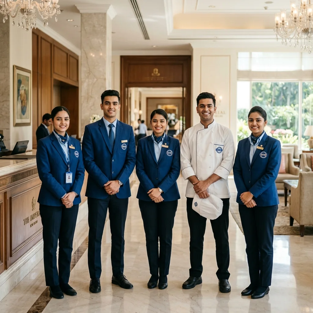 Annamal Institute Dual and Triple Program Students in Professional Attire