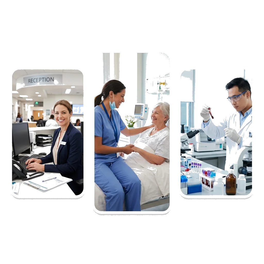 Triple Diploma in Hospital Management Core Areas Showcase