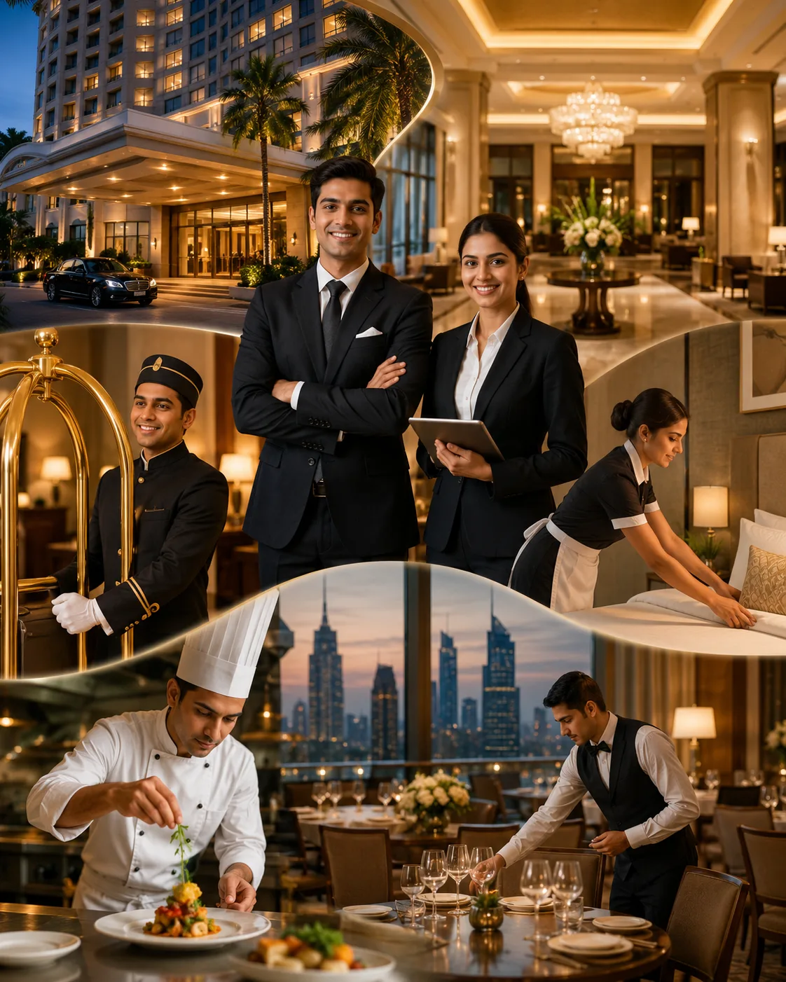 Triple Diploma in Hotel Management, Airline Travel & Bar Management